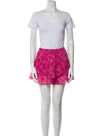 Étoile Isabel Marant Printed Ruffle Embellishment Skirt Set