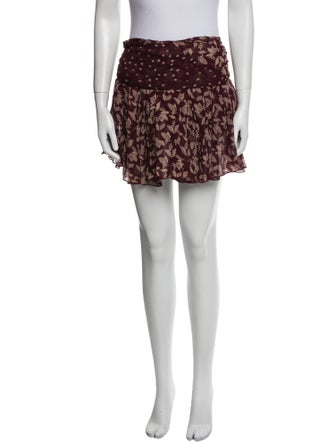 Étoile Isabel Marant Printed Mini Skirt