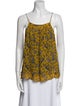 Étoile Isabel Marant Silk Floral Print Top