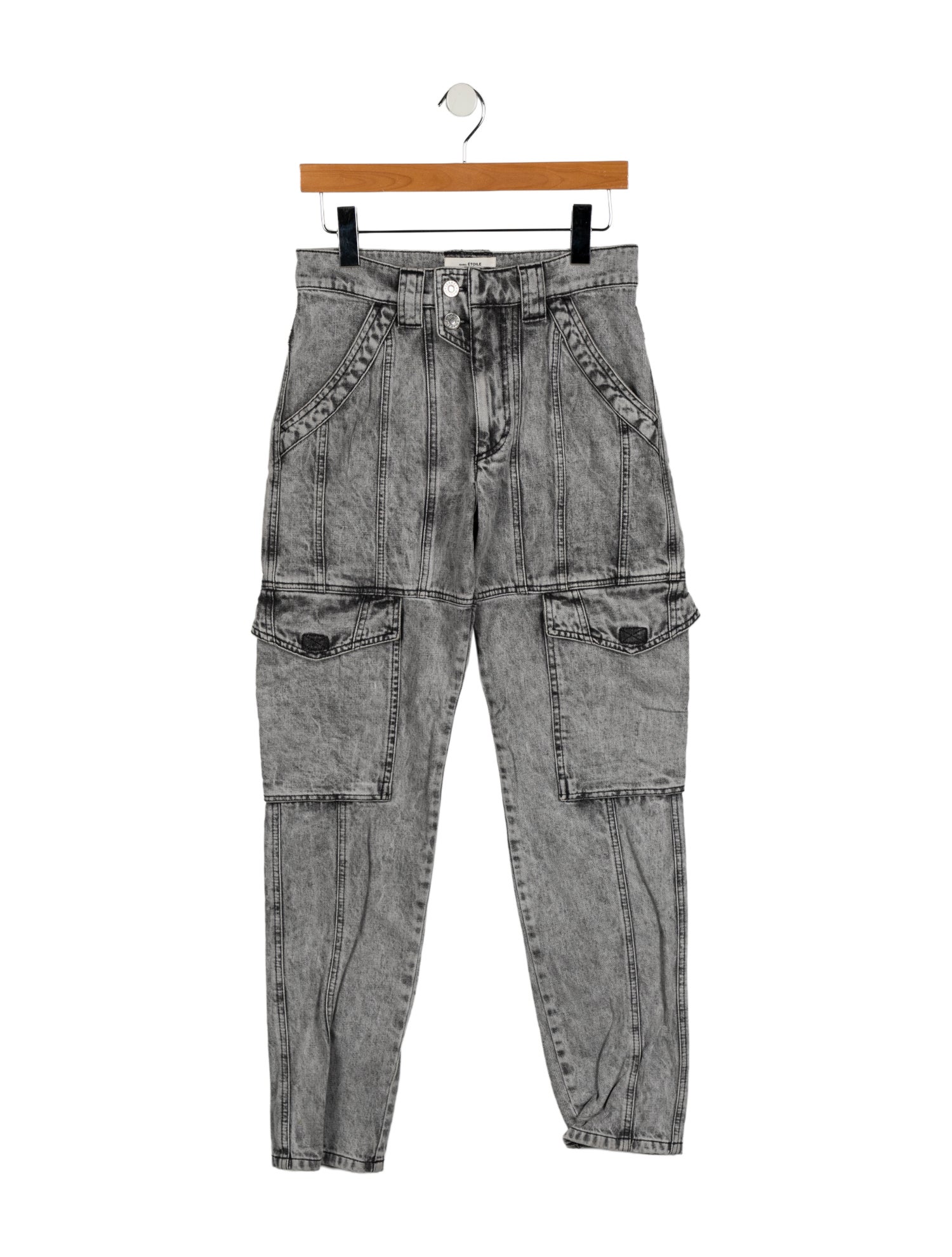 Étoile Isabel Marant Mid-Rise Straight Leg Jeans