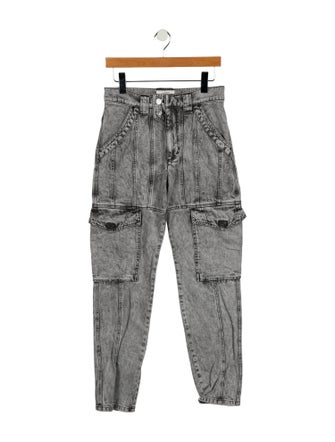 Étoile Isabel Marant Mid-Rise Straight Leg Jeans