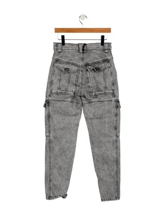 Étoile Isabel Marant Mid-Rise Straight Leg Jeans