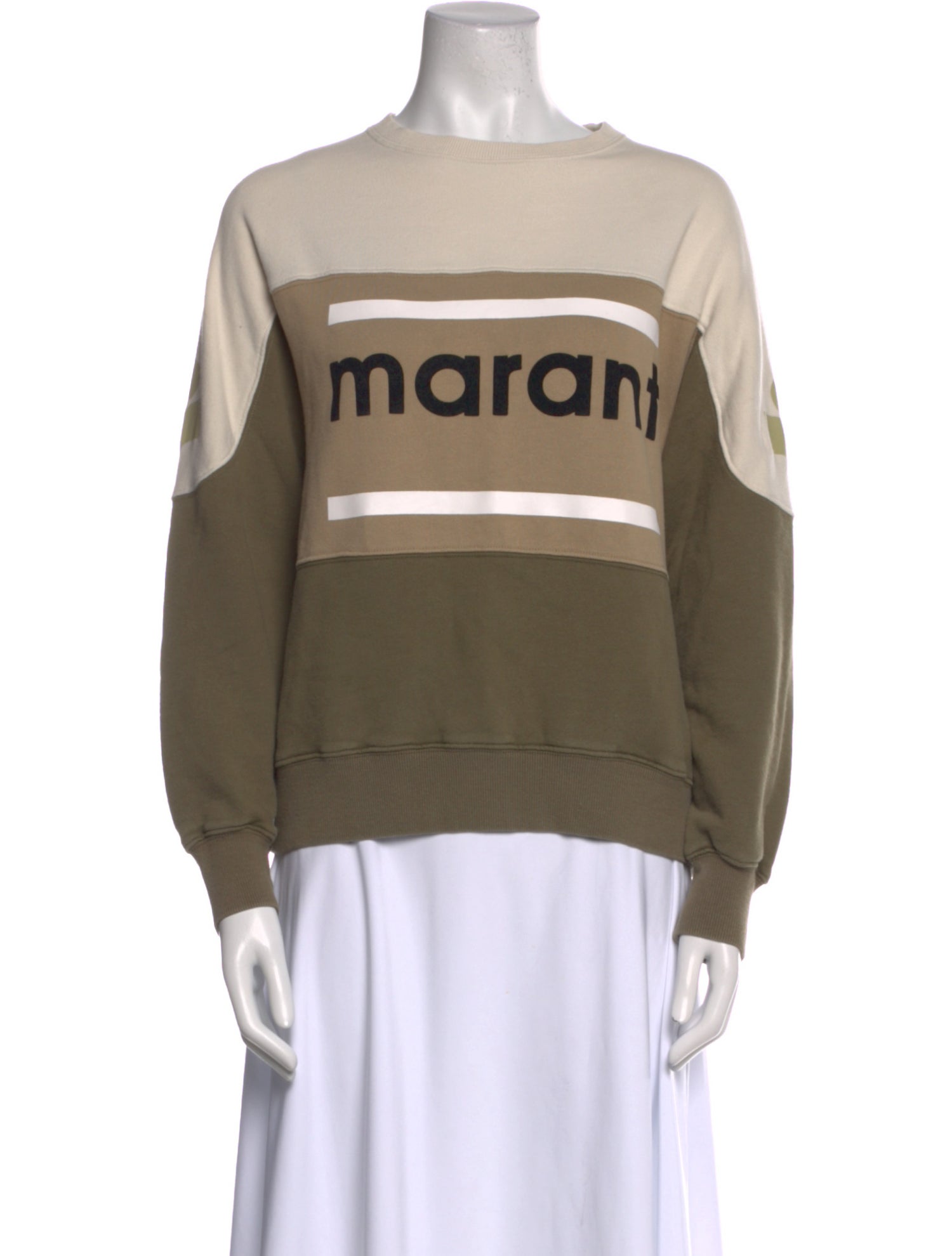 Étoile Isabel Marant Graphic Print Crew Neck Sweatshirt