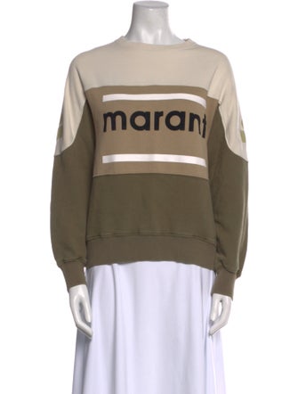 Étoile Isabel Marant Graphic Print Crew Neck Sweatshirt