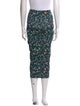 Étoile Isabel Marant Floral Print Midi Length Skirt