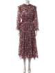 Étoile Isabel Marant Floral Print Midi Length Dress