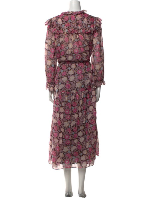 Étoile Isabel Marant Floral Print Midi Length Dress