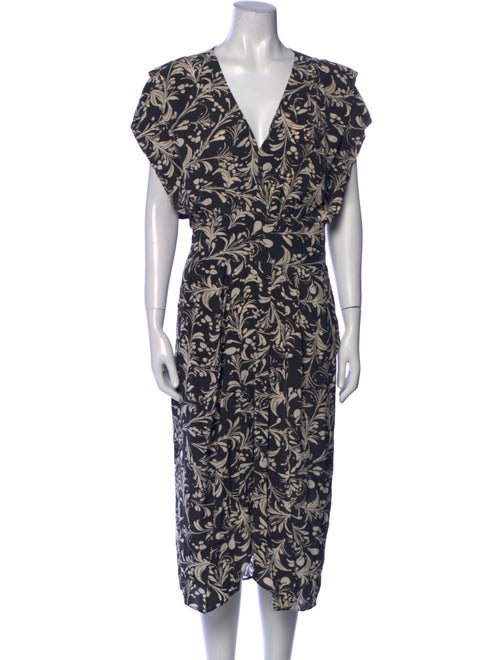 Étoile Isabel Marant Printed Midi Length Dress