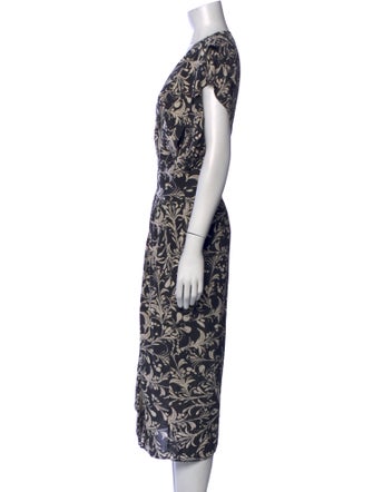 Étoile Isabel Marant Printed Midi Length Dress