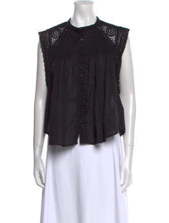 Étoile Isabel Marant Crew Neck Sleeveless Top