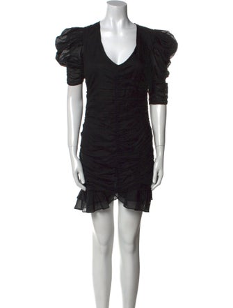 Étoile Isabel Marant V-Neck Mini Dress