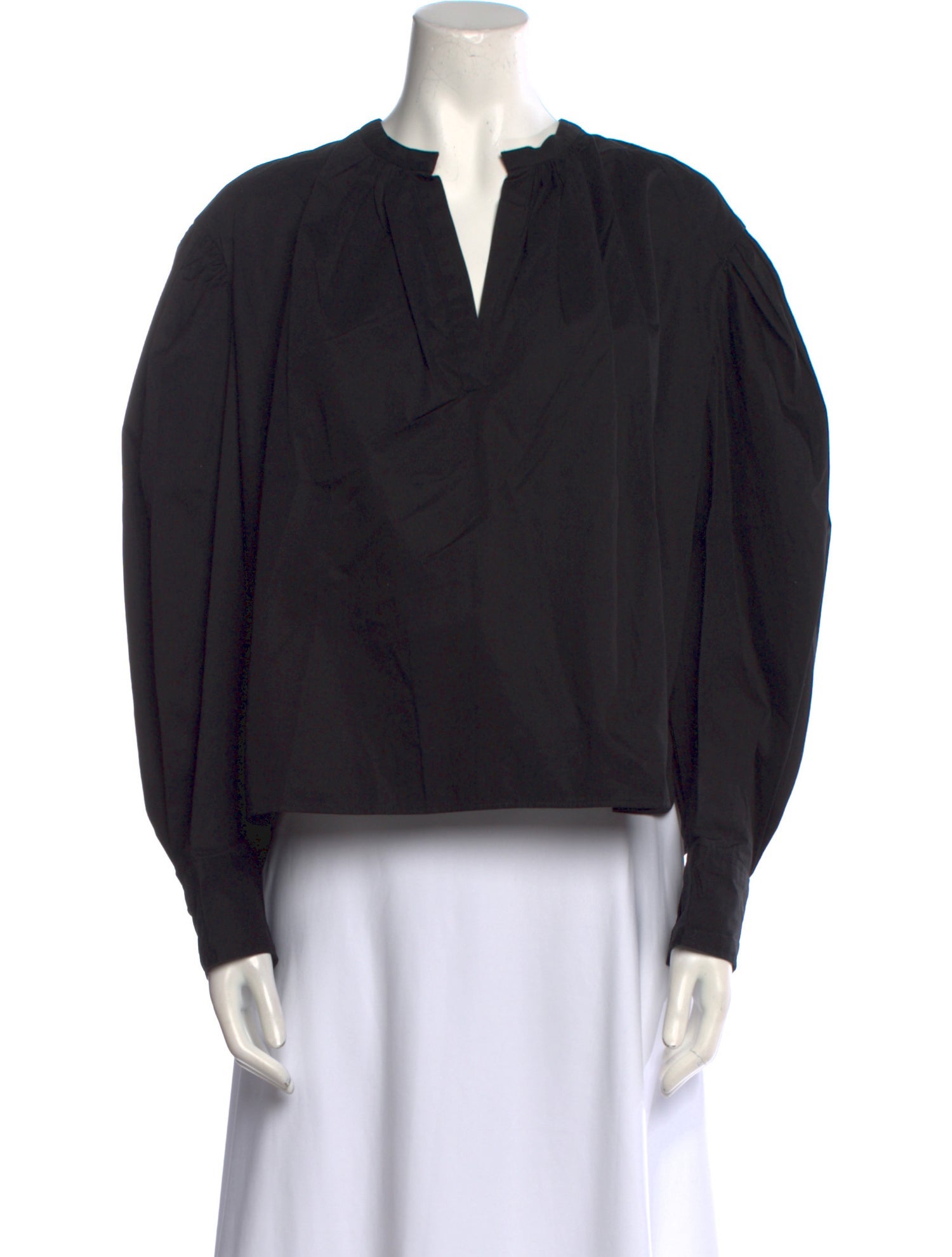 Étoile Isabel Marant V-Neck Long Sleeve Sweatshirt