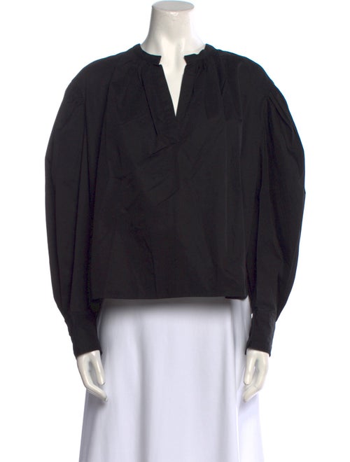 Étoile Isabel Marant V-Neck Long Sleeve Sweatshirt