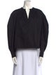 Étoile Isabel Marant V-Neck Long Sleeve Sweatshirt