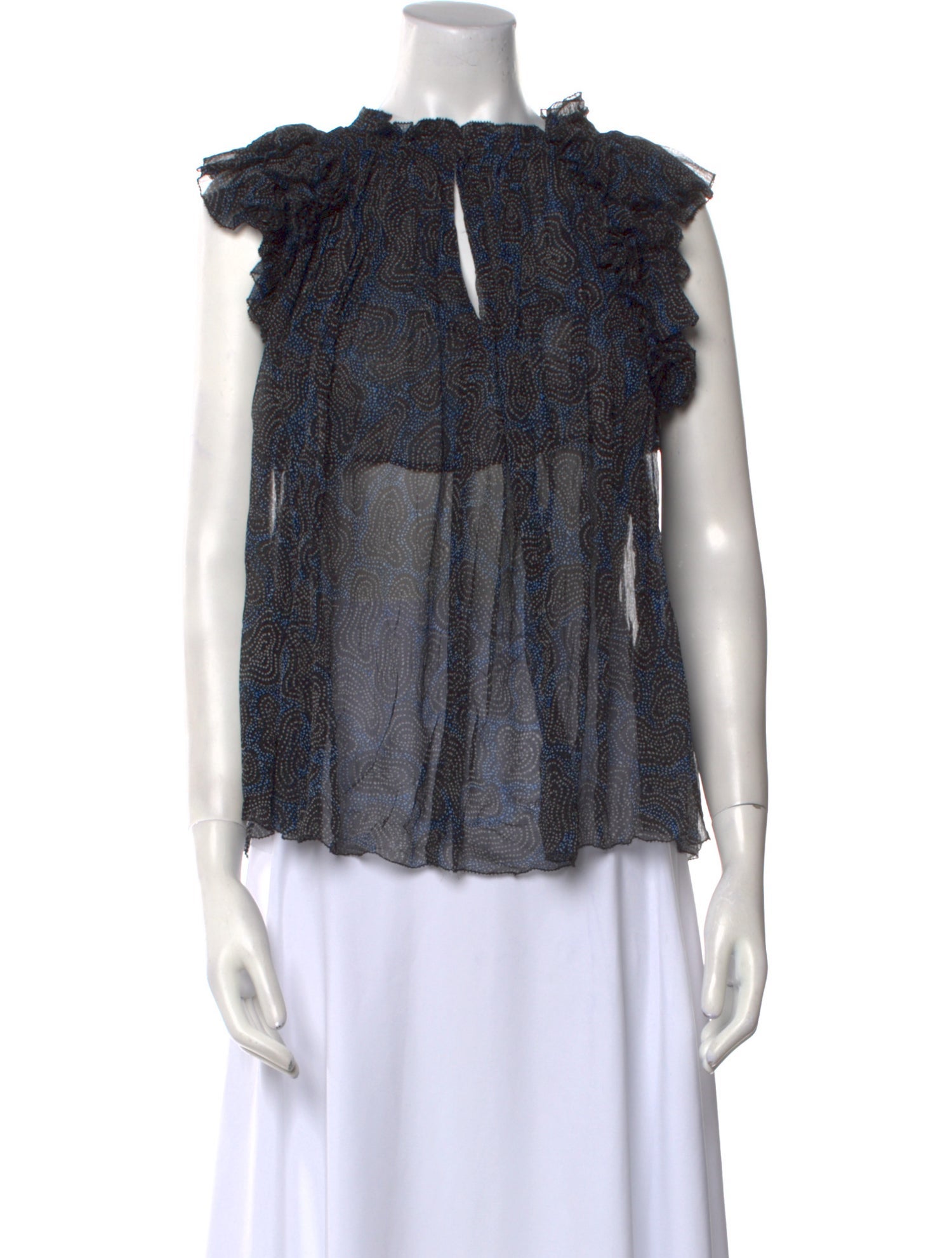 Étoile Isabel Marant Silk Printed Blouse