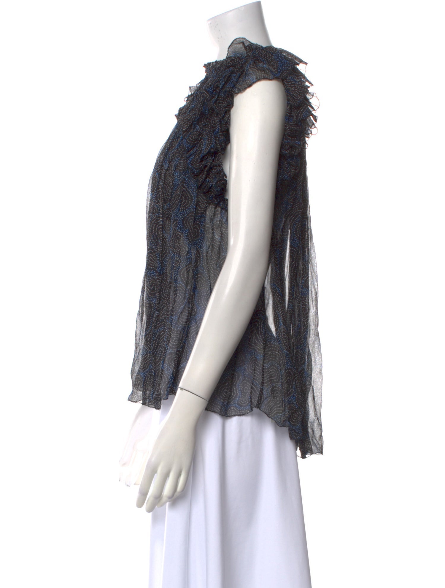 Étoile Isabel Marant Silk Printed Blouse