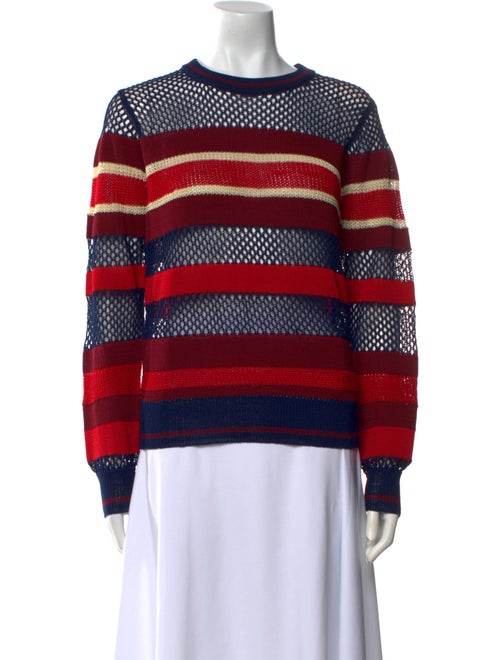 Étoile Isabel Marant Striped Crew Neck Sweater