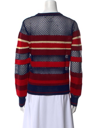 Étoile Isabel Marant Striped Crew Neck Sweater