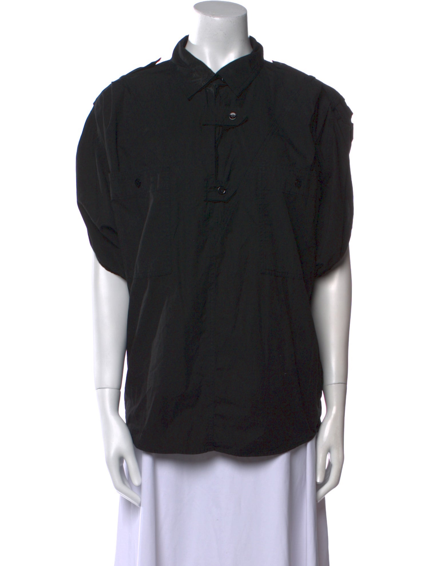 Étoile Isabel Marant Short Sleeve Button-Up Top