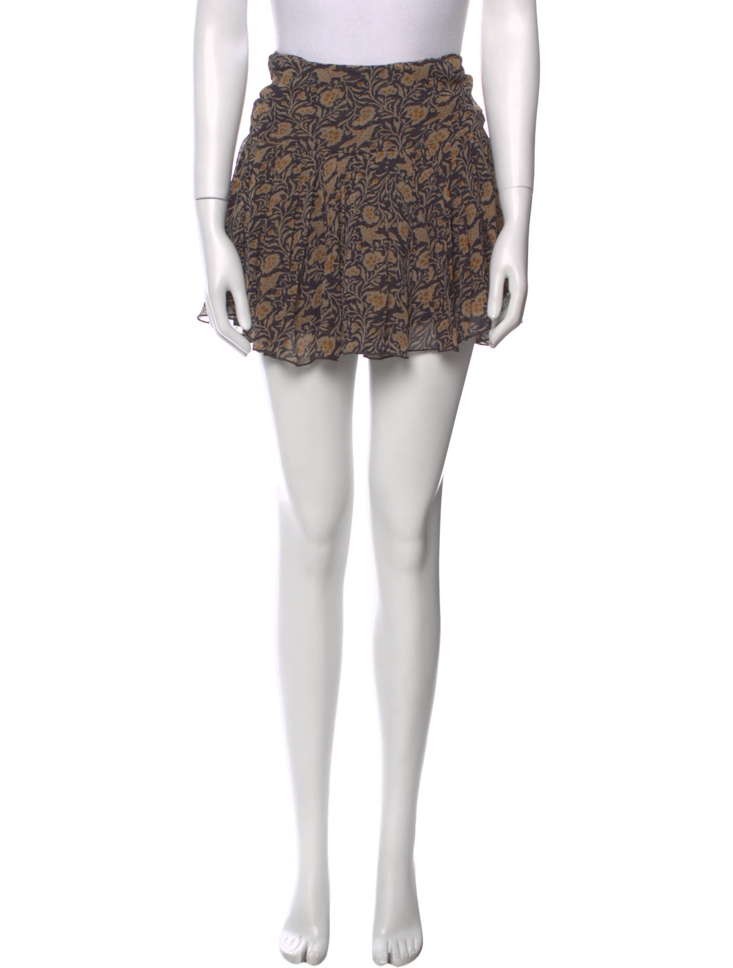 Étoile Isabel Marant Floral Print Mini Skirt