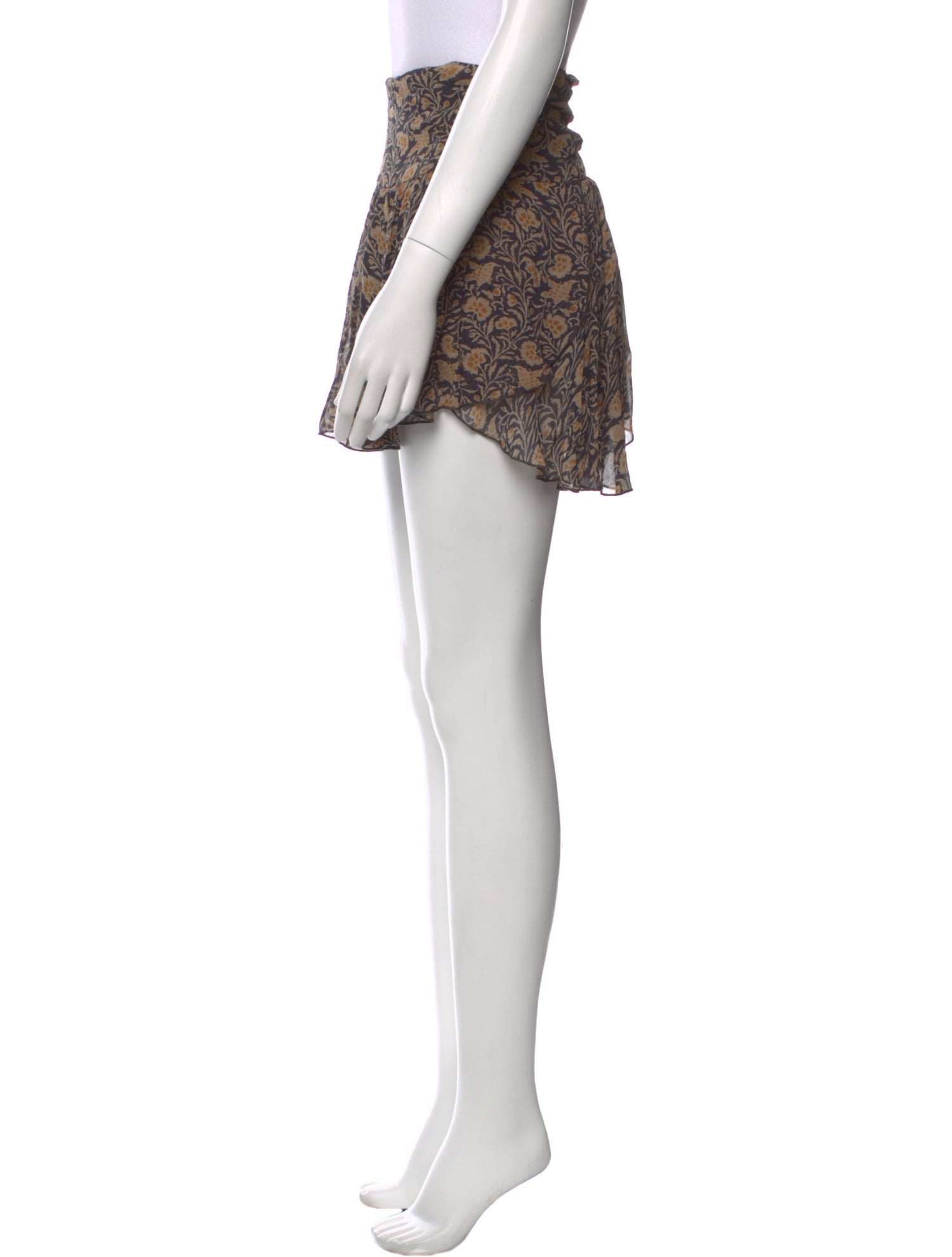 Étoile Isabel Marant Floral Print Mini Skirt