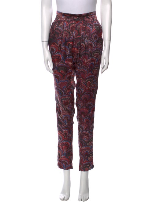 Étoile Isabel Marant Silk Skinny Leg Pants