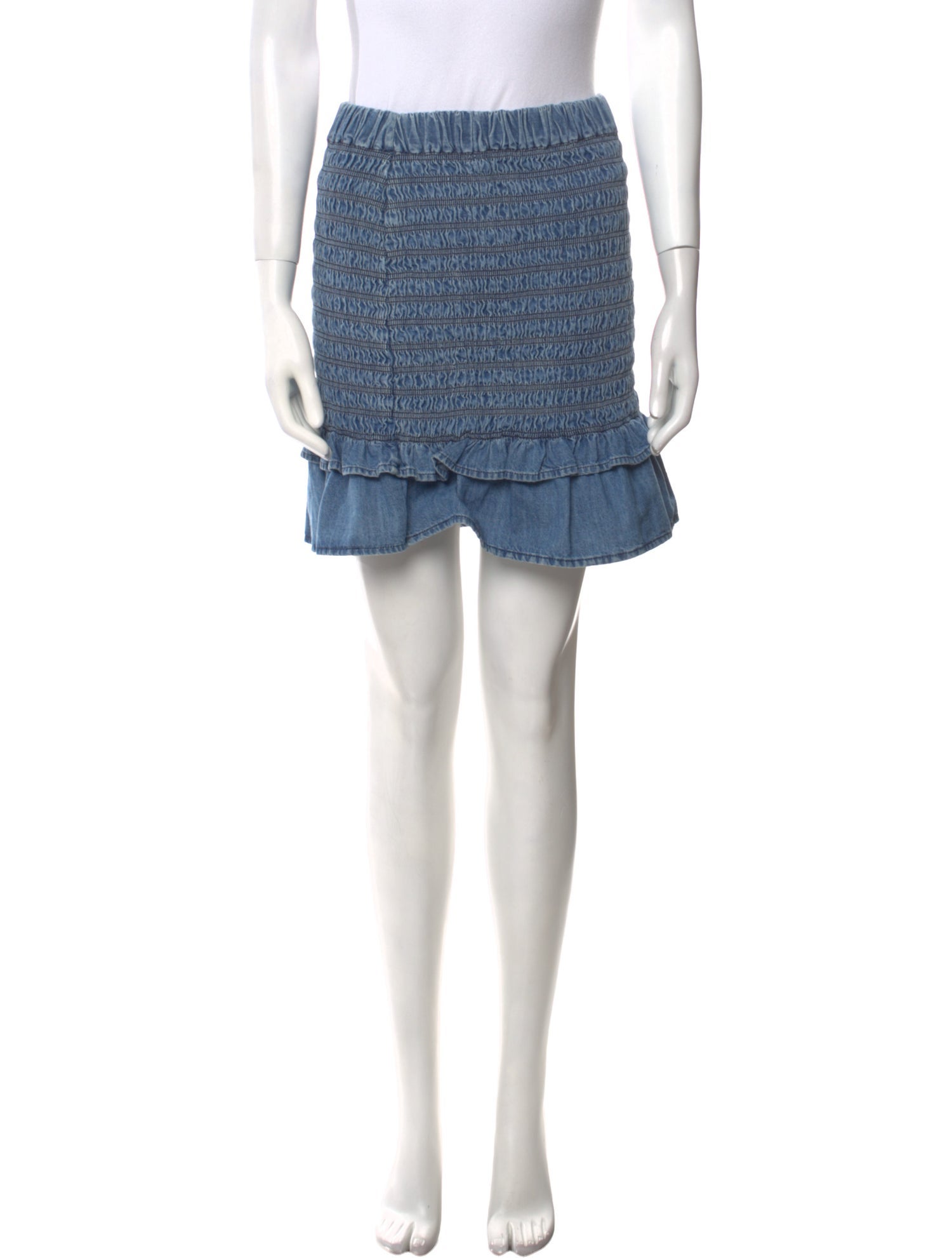 Étoile Isabel Marant Ruffle Embellishment Mini Skirt