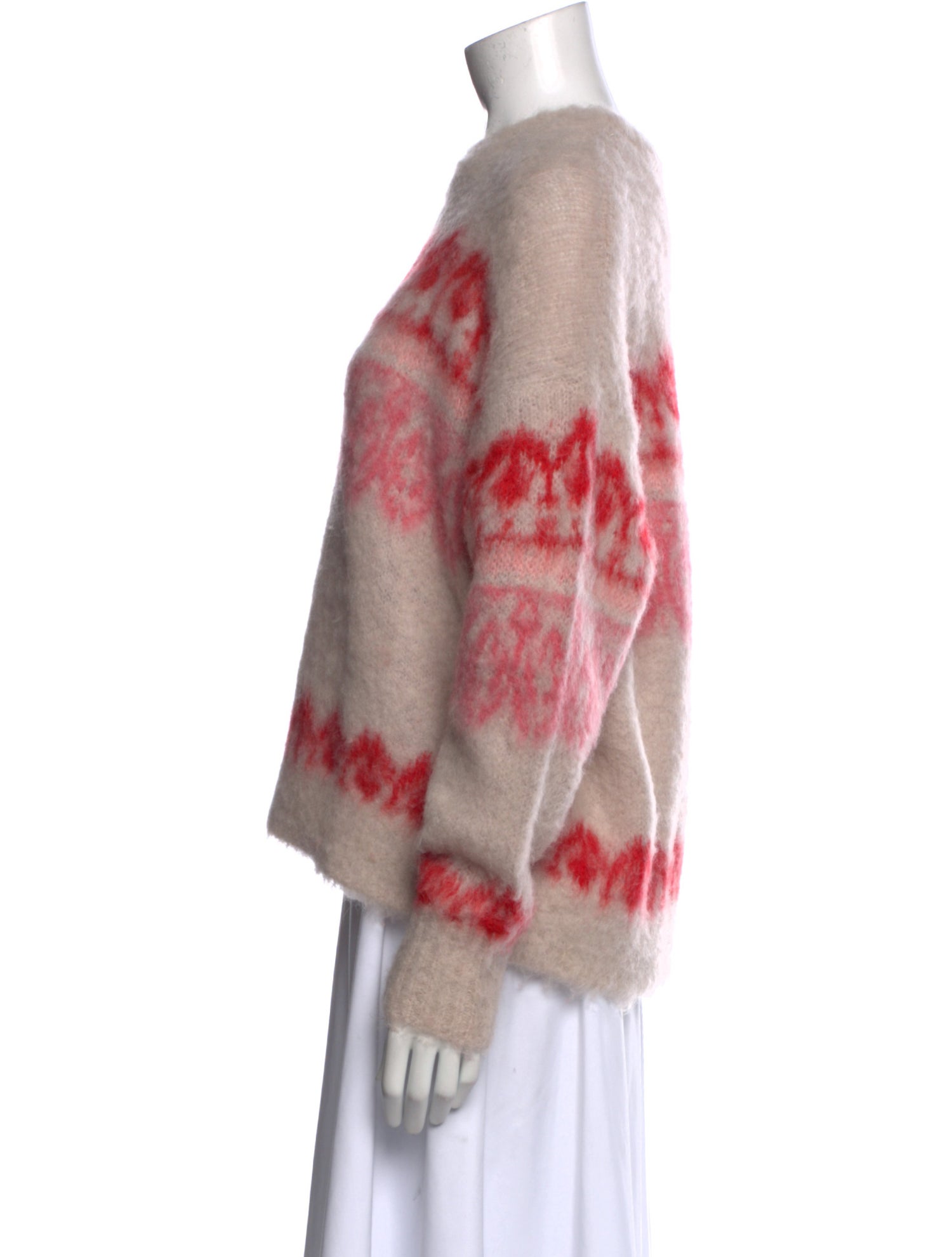 Étoile Isabel Marant Striped Crew Neck Sweater