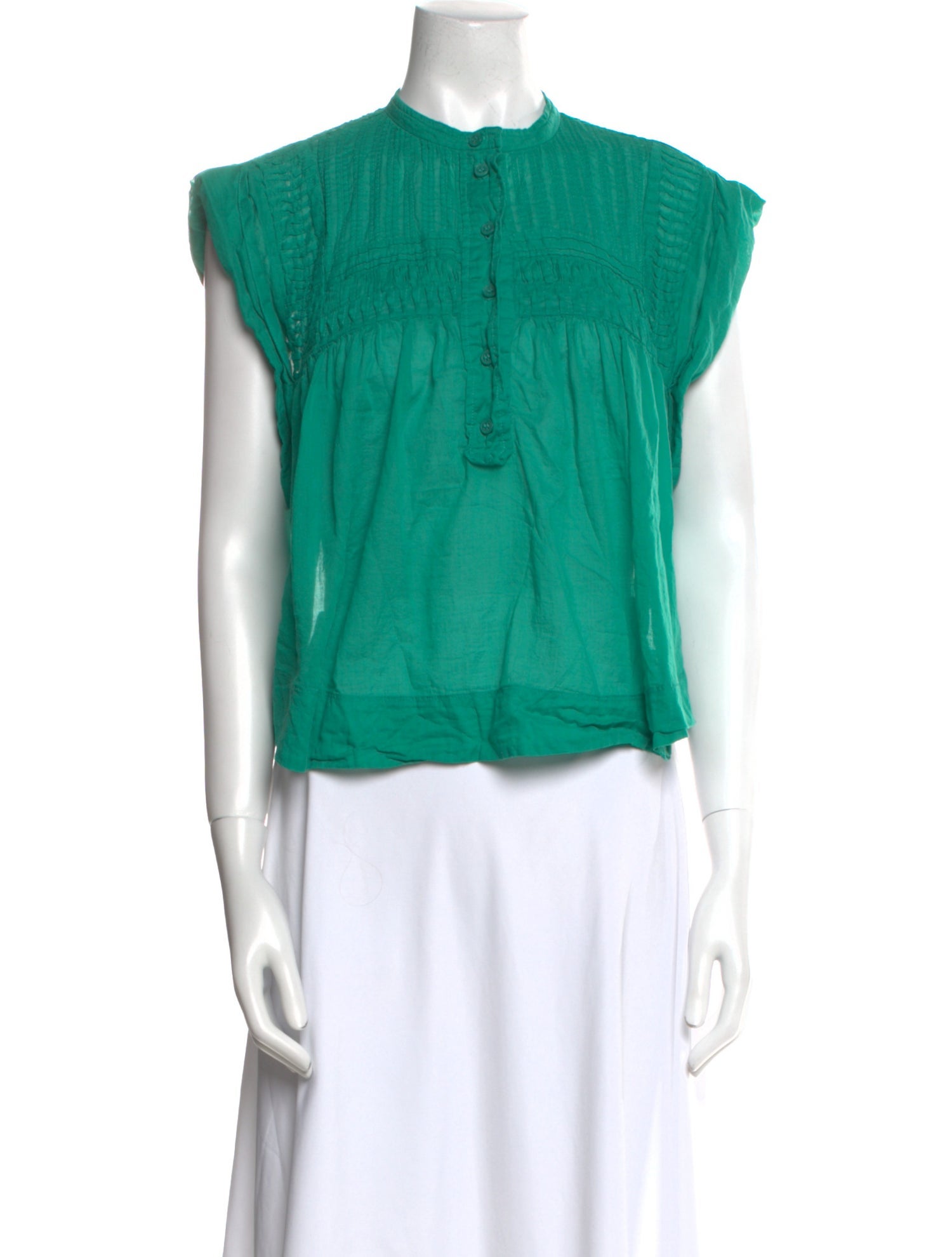 Étoile Isabel Marant Crew Neck Short Sleeve Blouse