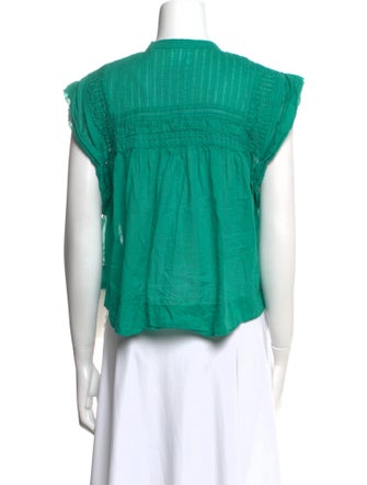 Étoile Isabel Marant Crew Neck Short Sleeve Blouse