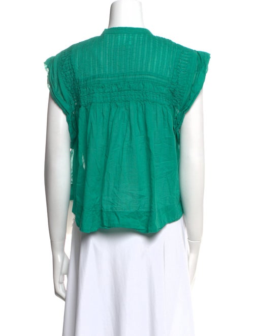 Étoile Isabel Marant Crew Neck Short Sleeve Blouse