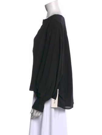 Étoile Isabel Marant Silk V-Neck Blouse