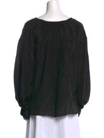 Étoile Isabel Marant Silk V-Neck Blouse