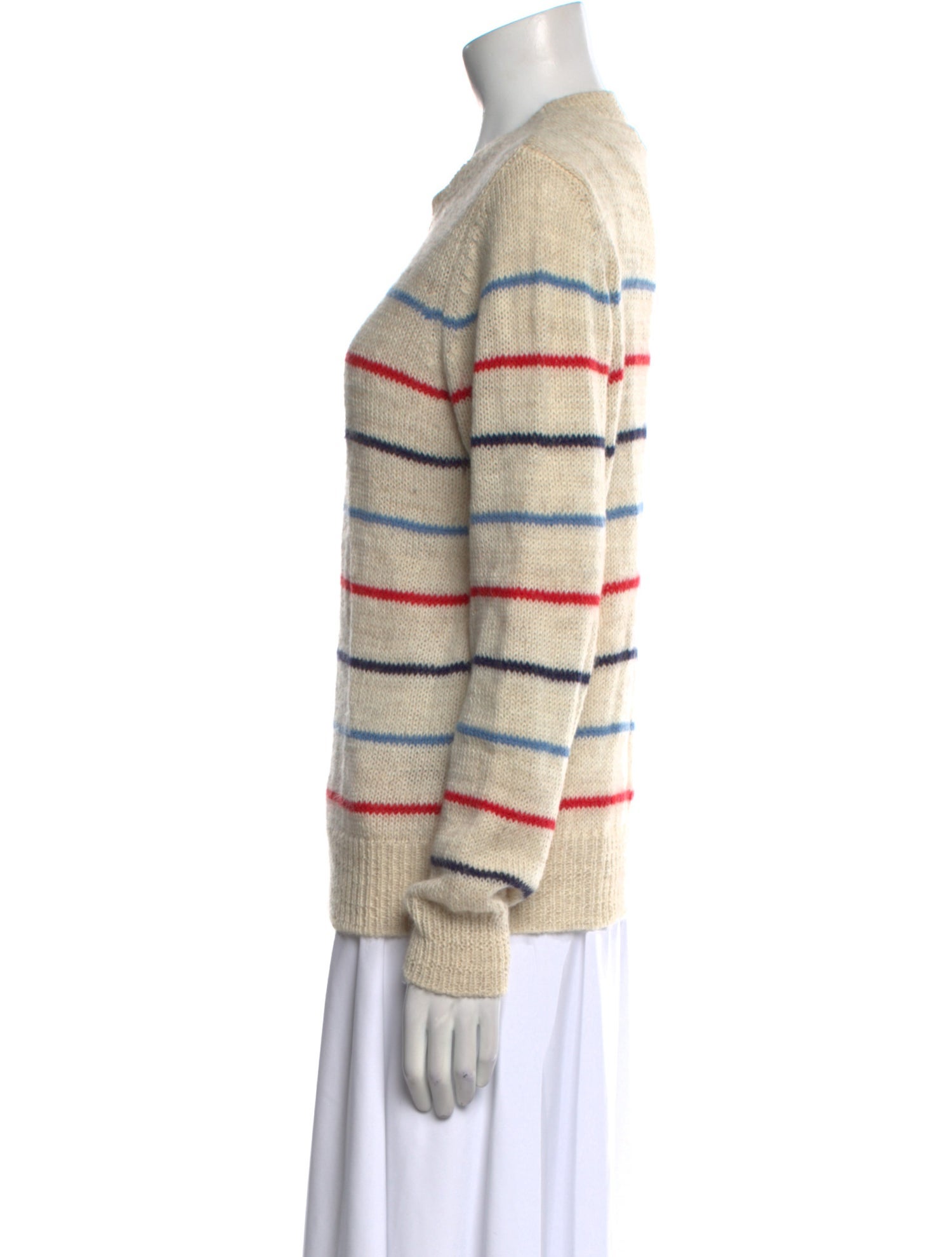Étoile Isabel Marant Striped Crew Neck Sweater