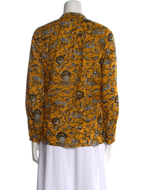 Étoile Isabel Marant Printed Crew Neck Blouse