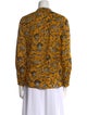 Étoile Isabel Marant Printed Crew Neck Blouse