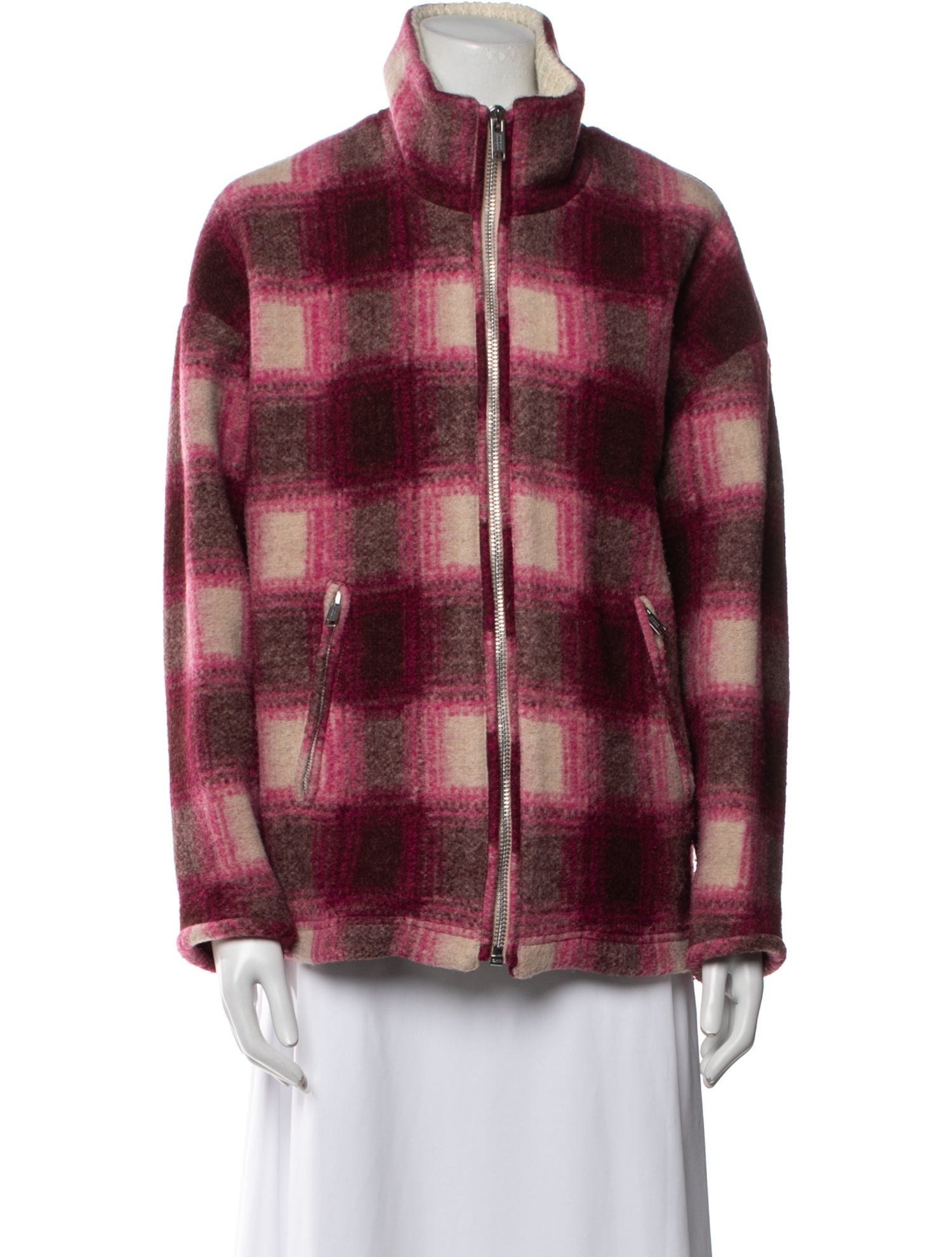 Étoile Isabel Marant Plaid Print Jacket