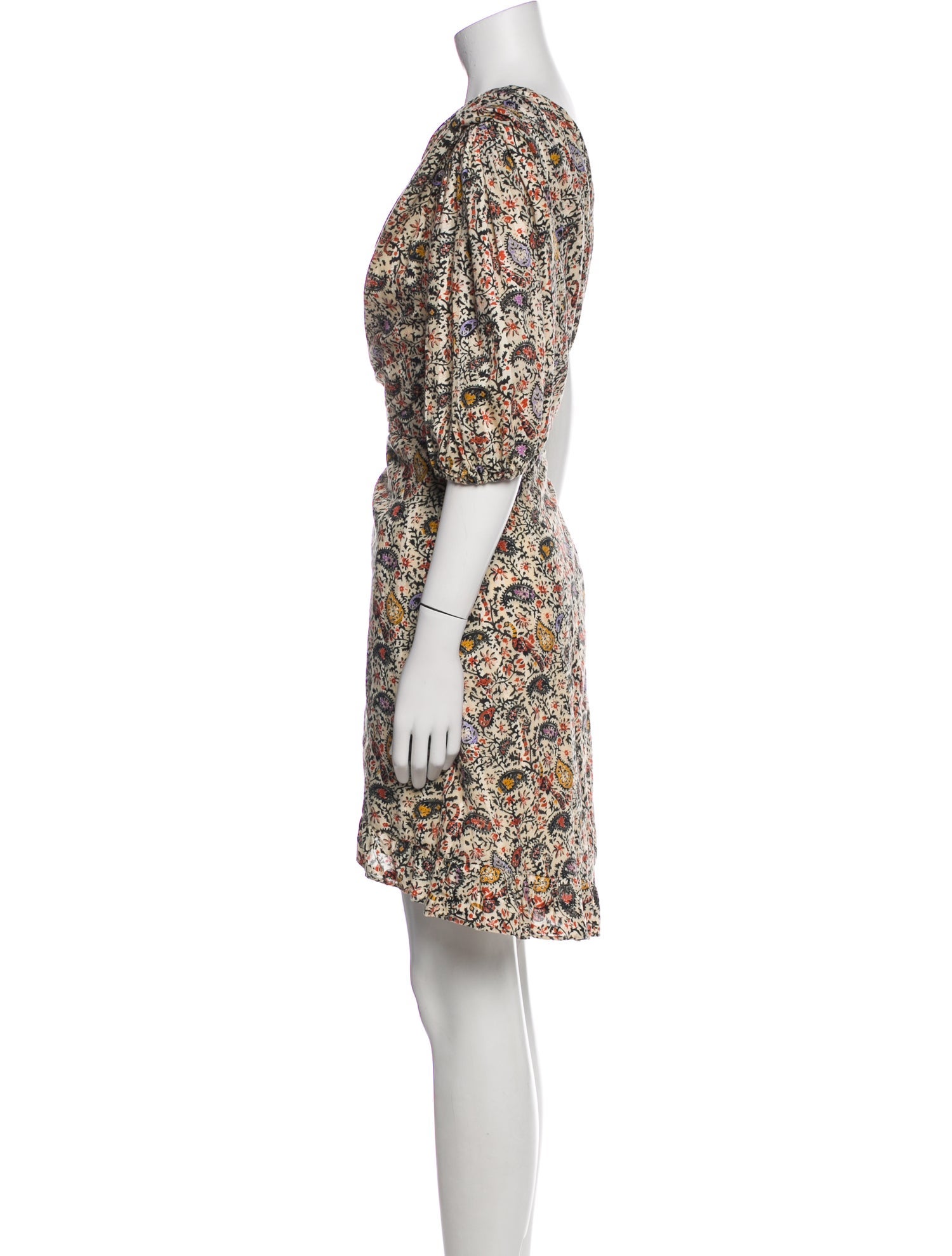 Étoile Isabel Marant Floral Print Knee-Length Dress