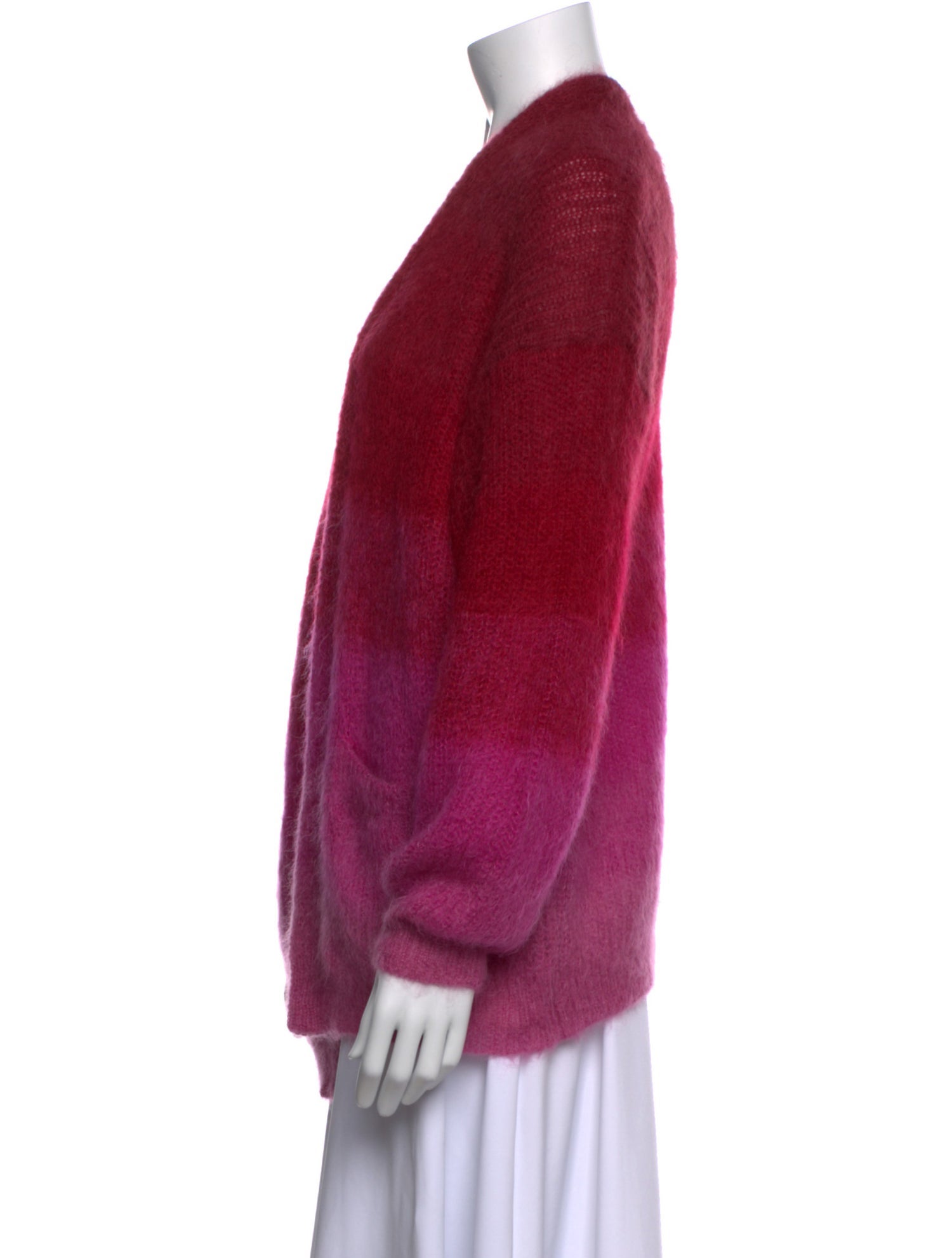 Étoile Isabel Marant Kid Mohair Colorblock Pattern Sweater