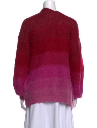 Étoile Isabel Marant Kid Mohair Colorblock Pattern Sweater
