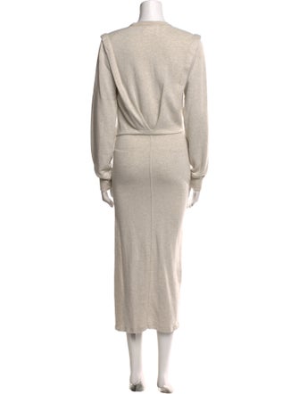 Étoile Isabel Marant Crew Neck Long Dress