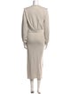Étoile Isabel Marant Crew Neck Long Dress