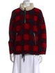 Étoile Isabel Marant Wool Plaid Print Sweater