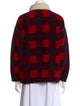 Étoile Isabel Marant Wool Plaid Print Sweater