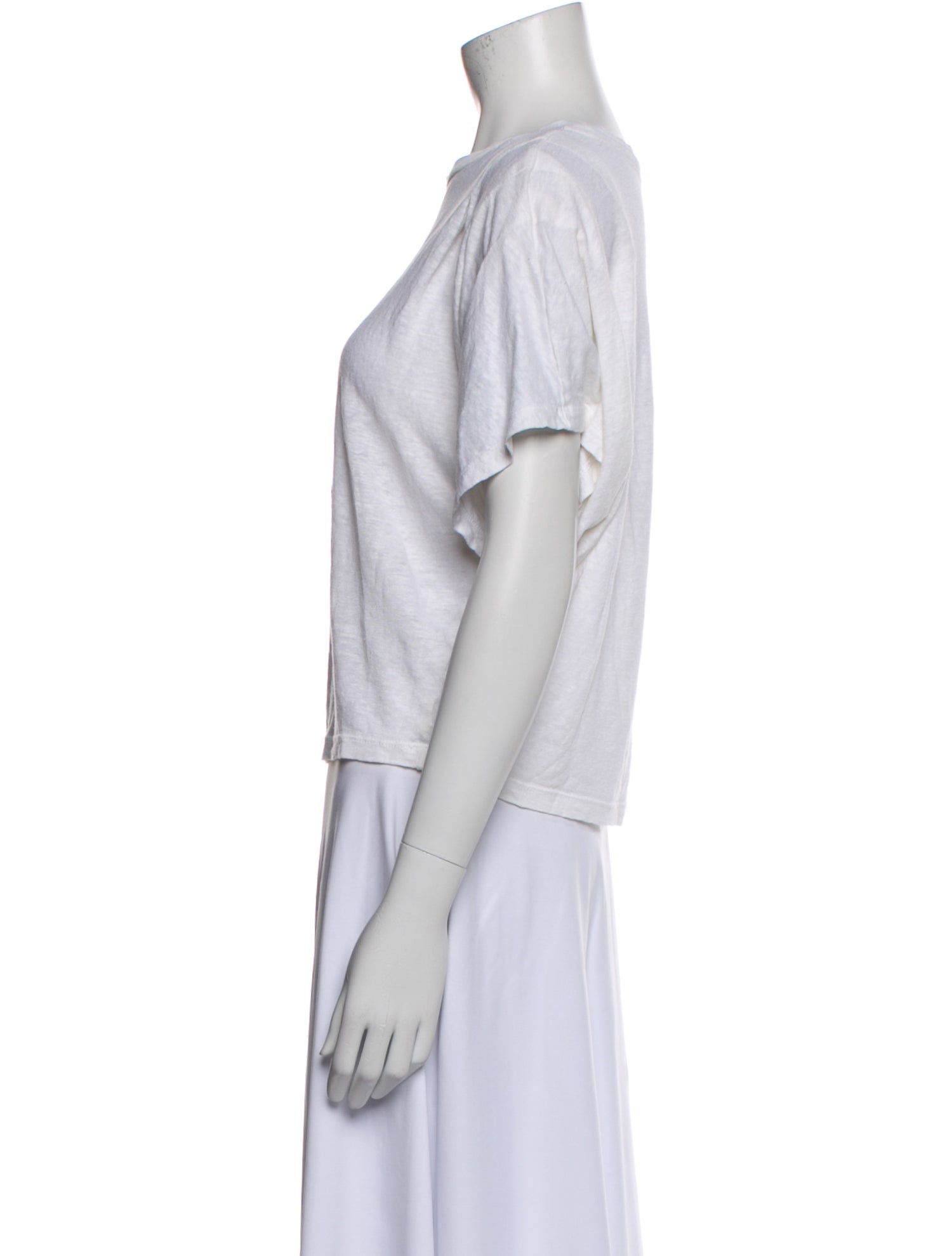 Étoile Isabel Marant Linen Graphic Print T-Shirt