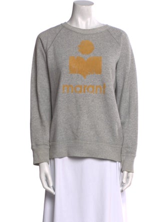 Étoile Isabel Marant Graphic Print Crew Neck Sweatshirt