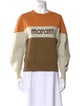 Étoile Isabel Marant Graphic Print Crew Neck Sweater