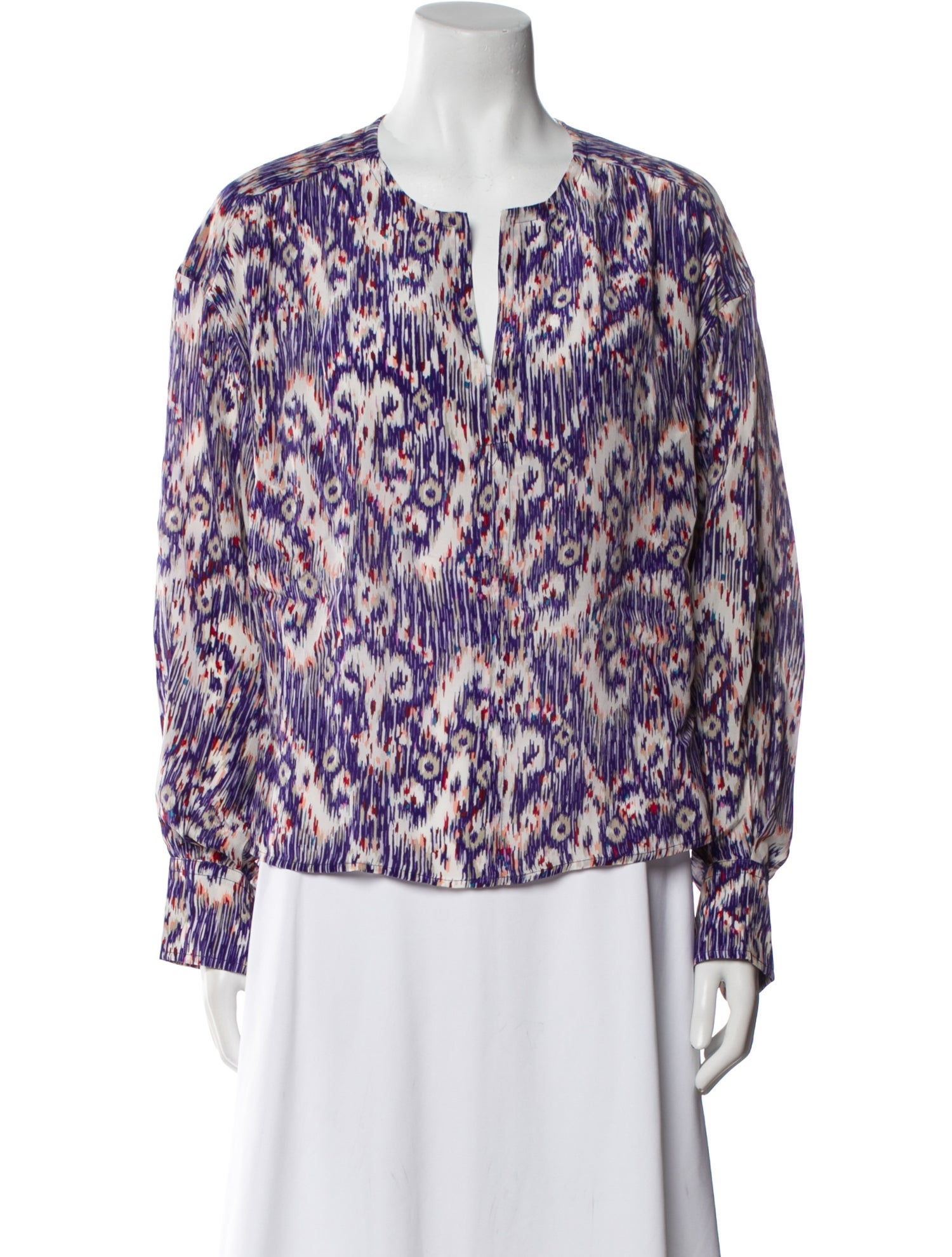 Étoile Isabel Marant Silk Printed Blouse w/ Tags