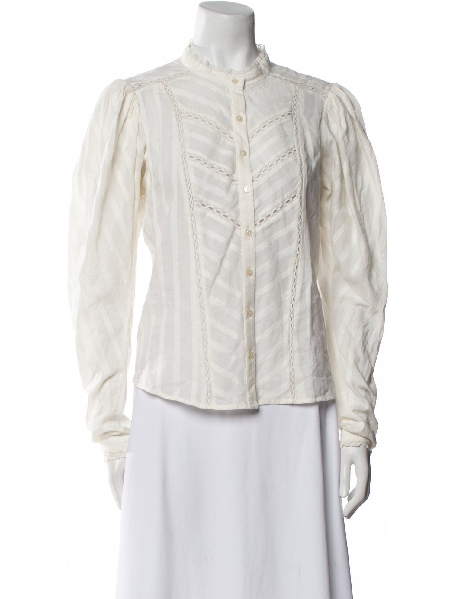Étoile Isabel Marant Long Sleeve Button-Up Top