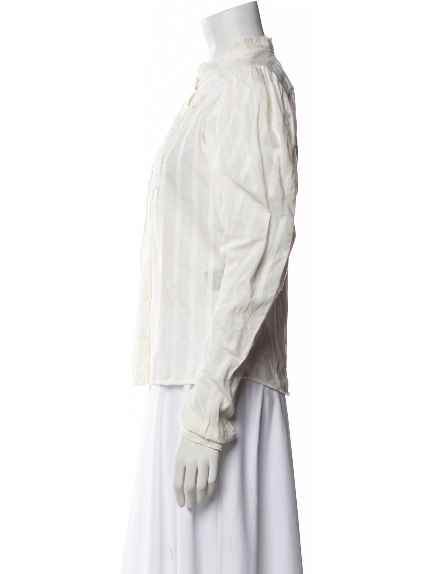 Étoile Isabel Marant Long Sleeve Button-Up Top